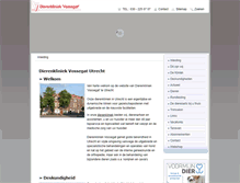Tablet Screenshot of dierenkliniekvossegat.nl